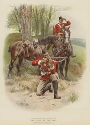 Die berittene Infanterie